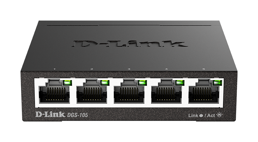 DGS-105 Switch D-Link  5-Port Unmanaged Gigab ....