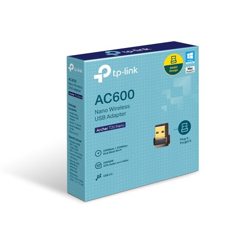 TP-Link Archer T2U Nano AC600 Nano Wireless USB Adapter - Image 4