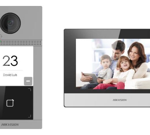 HIKVISION DS-KIS604-P(B) IP video intercom kit