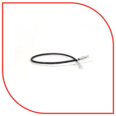 PL-PC-U6-0.25BK ProLink CAT6 PATCH CORD , 0.2 ....