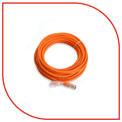 PL-PC-U6-10OR ProLink CAT6 Patch cord ,10m, L ....