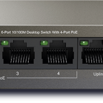 TEF1106P-4-63W 6-Port 10/100M Desktop Switch