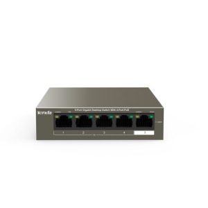 Tenda TEG1105P-4-63W 5-Port Gigabit Desktop Switch