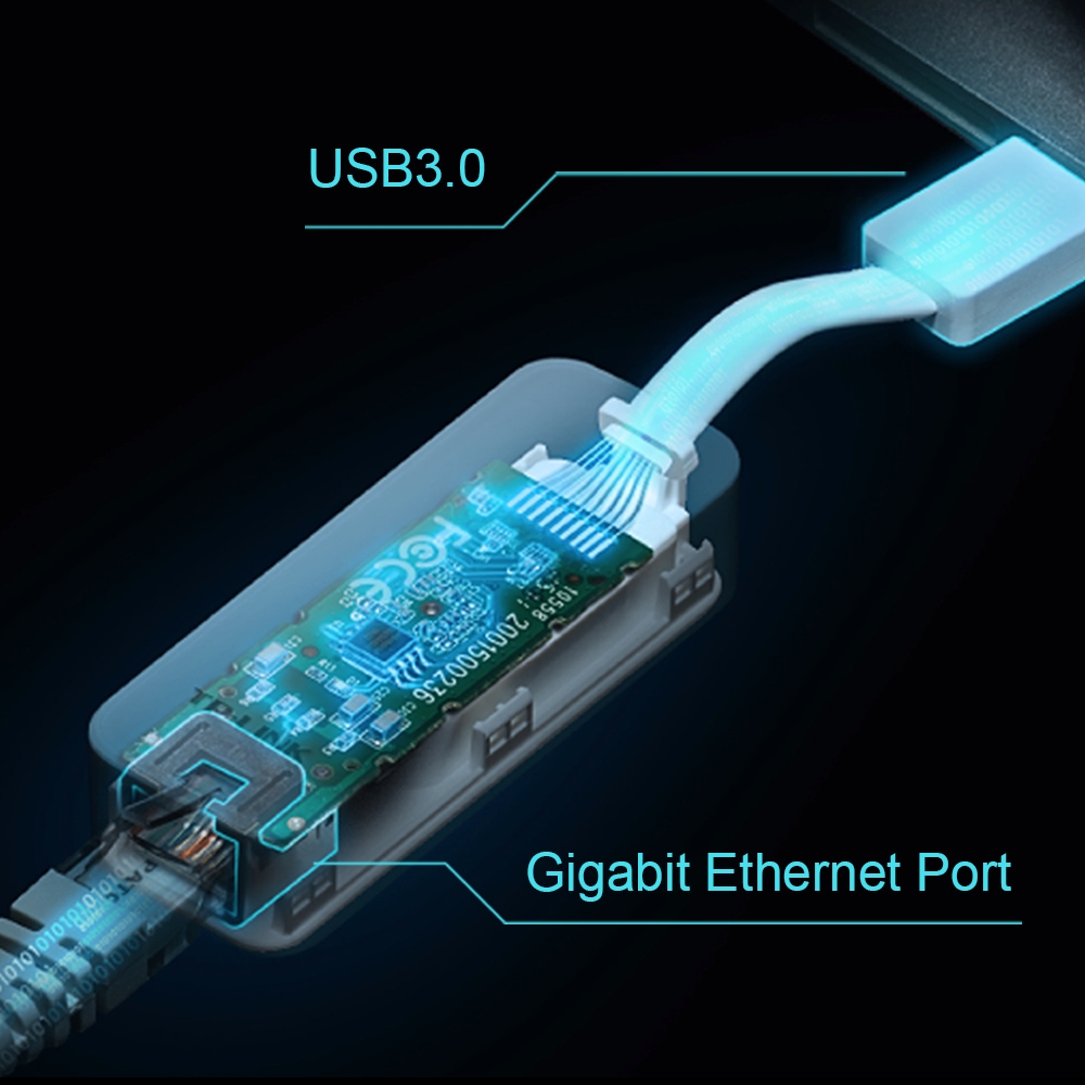 TP-Link UE300 USB 3.0 to Gigabit Ethernet Network Adapter - Image 4