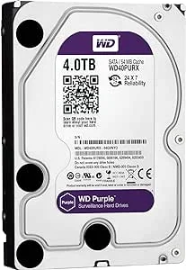HARD DRIVE SATA WESTERN DIGITAL PURPLE 4TERA