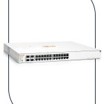 Aruba JL683A Smart Managed PoE Switch, 24 Port Gigabit + 4 SFP Port