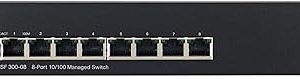 SF300-08  Cisco 8-Port 10/100 Managed Switch