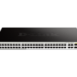 D-Link DGS-1210-52 Smart Managed Switch, 52-Port Gigabit with 4 Port SFP