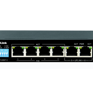 DES-F1006P-E Switch D-Link 6-Port 10/100 Long ....
