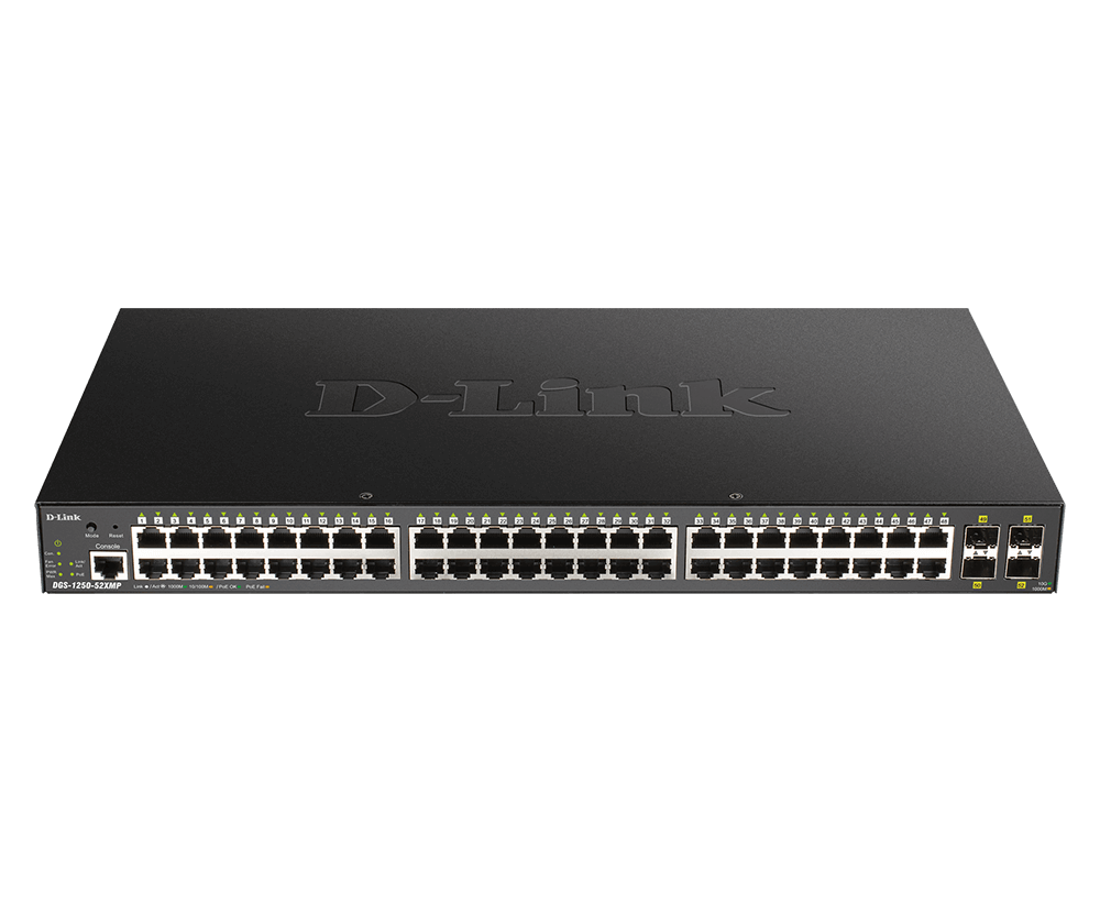 DGS-1250-52XMP D-LINK 52-Port 10-Gigabit Smar ....