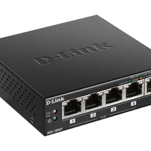 D-LINK DGS-1005P 5-Port Desktop Gigabit PoE+ Switch