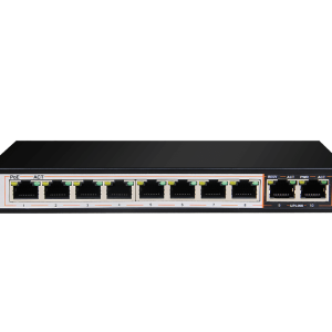 D-Link / DGS-F1010P-E / 8 port POE Gigabit ( 8 Port + 96 Watt ) Long Range 250M + 2 Uplink Port Switch