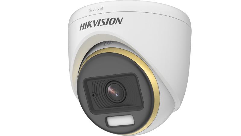 Hikvision DS-2CE70DF3T-PFS 2 MP ColorVu Indoor Audio Fixed Turret Camera