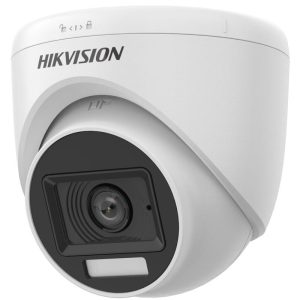HIKVISION DS-2CE76D0T-LPFS 2MP Smart Hybrid Light Audio Fixed Turret Camera