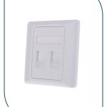 ProLink PL-FP2-UK 2 Port UK type Faceplate