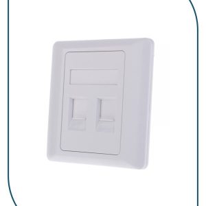 ProLink PL-FP2-UK 2 Port UK type Faceplate