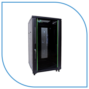 ProRack 18U 600*600 PR-FG6618 Standing Network Rack with glass door