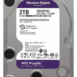 HARD DRIVE SATA WESTERN DIGITAL PURPLE 2TERA